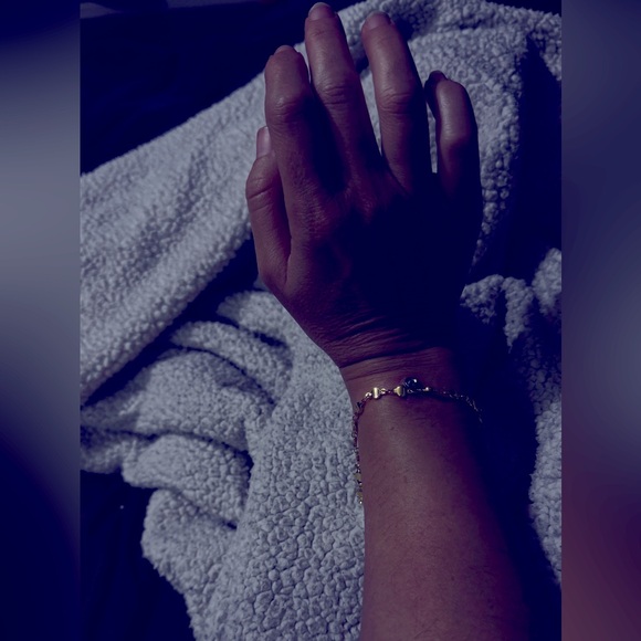 Circle pattern bracelet, defect from sample run - Picture 8 of 9